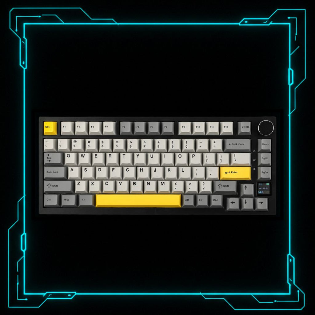 Teclado Mecânico 75 Sem Fio RGB - AJAZZ AK820 PRO