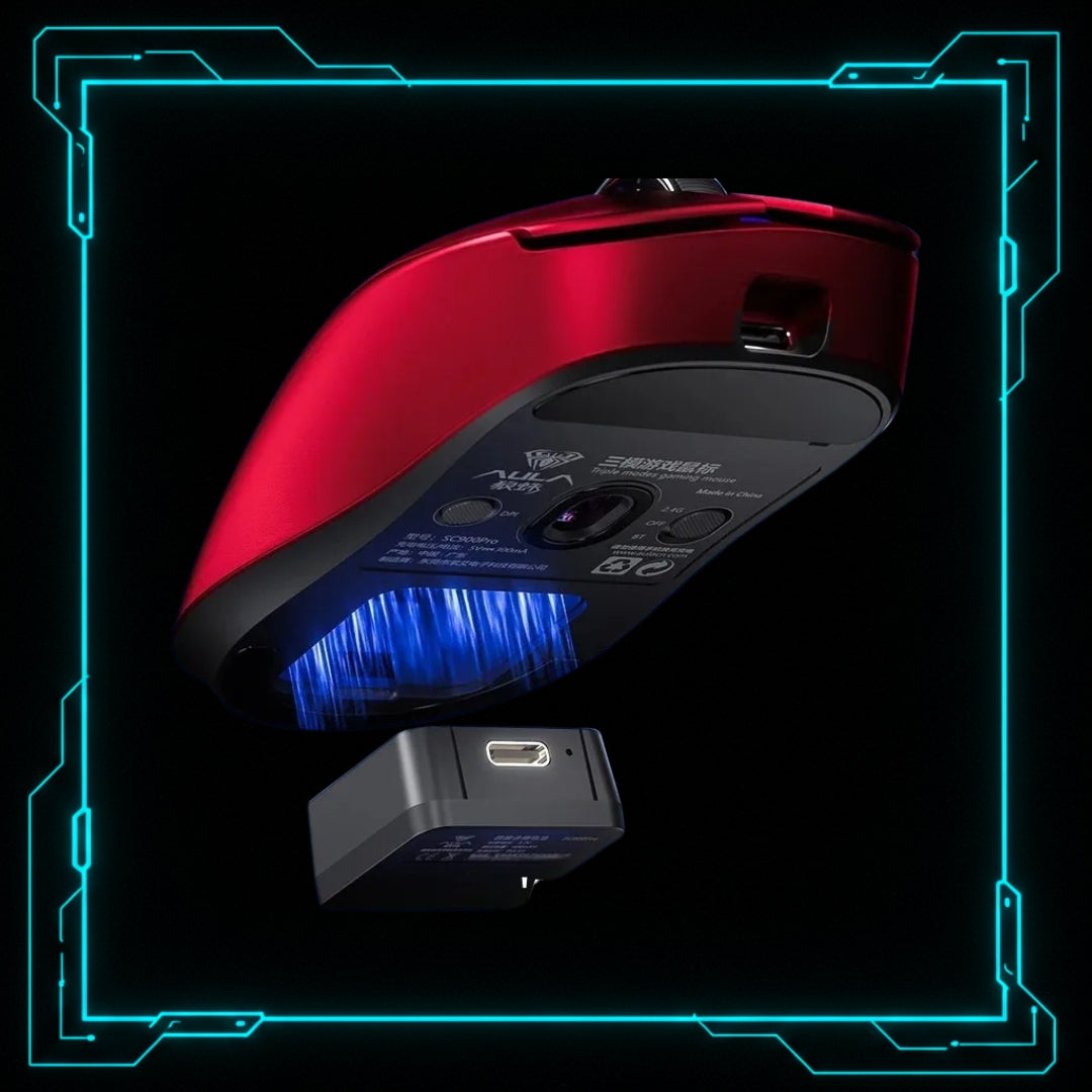 Mouse Gamer Sem Fio  — AULA SC900 Pro