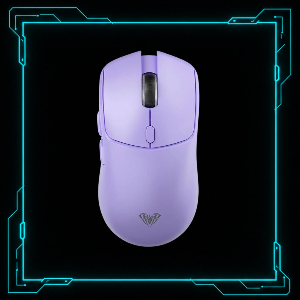 Mouse Gamer Sem Fio  — AULA SC580 Lilás
