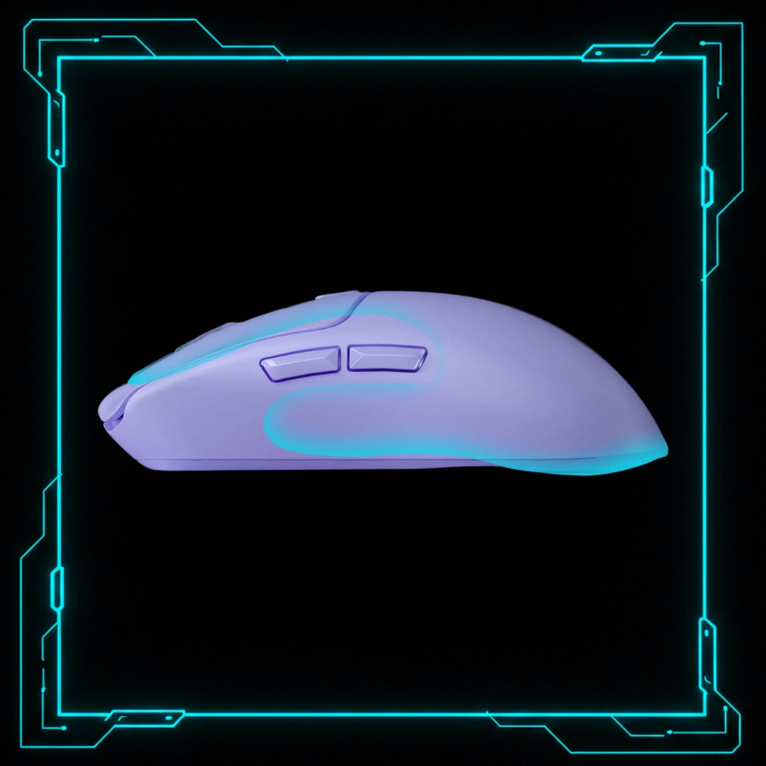 Mouse Gamer Sem Fio  — AULA SC580 Lilás