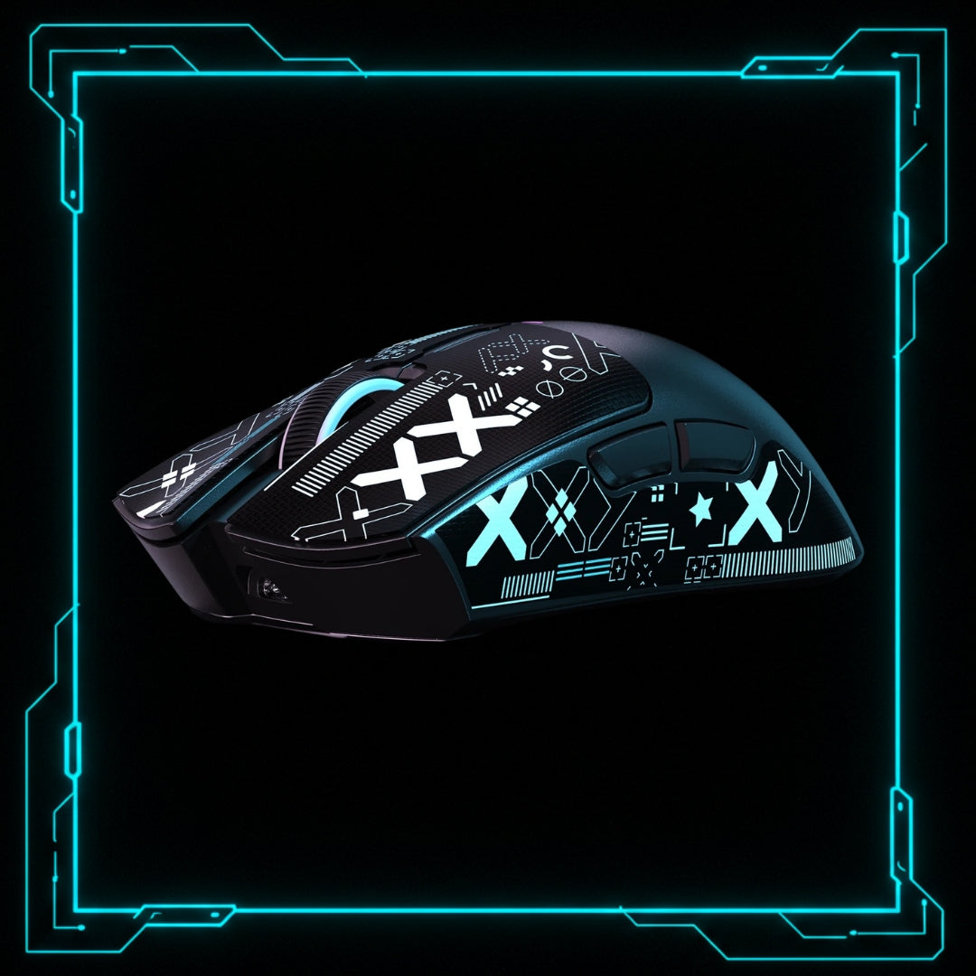 Mouse Gamer Sem Fio com Base de Carregamento Magnética — Attack Shark X11 Preto