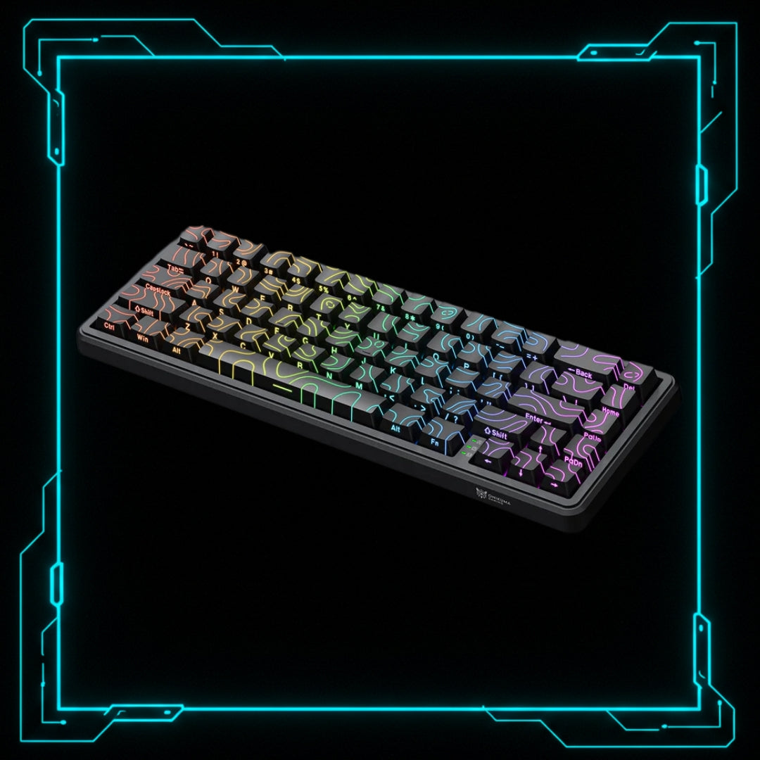 Teclado Mecânico 60 Com Fio RGB - ONIKUMA G67