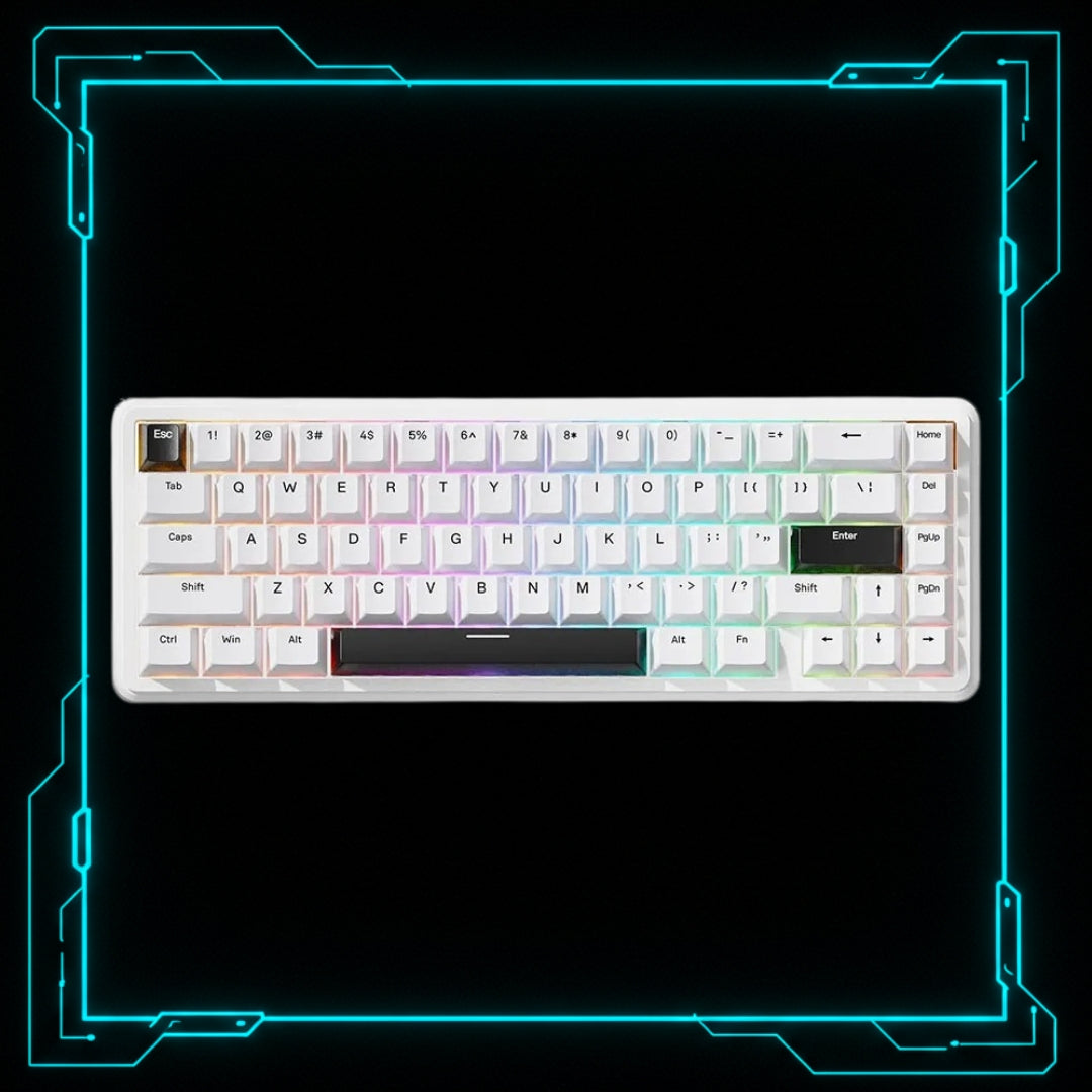 Teclado Mecânico 60 Com Fio RGB - Attack Shark X65 HE