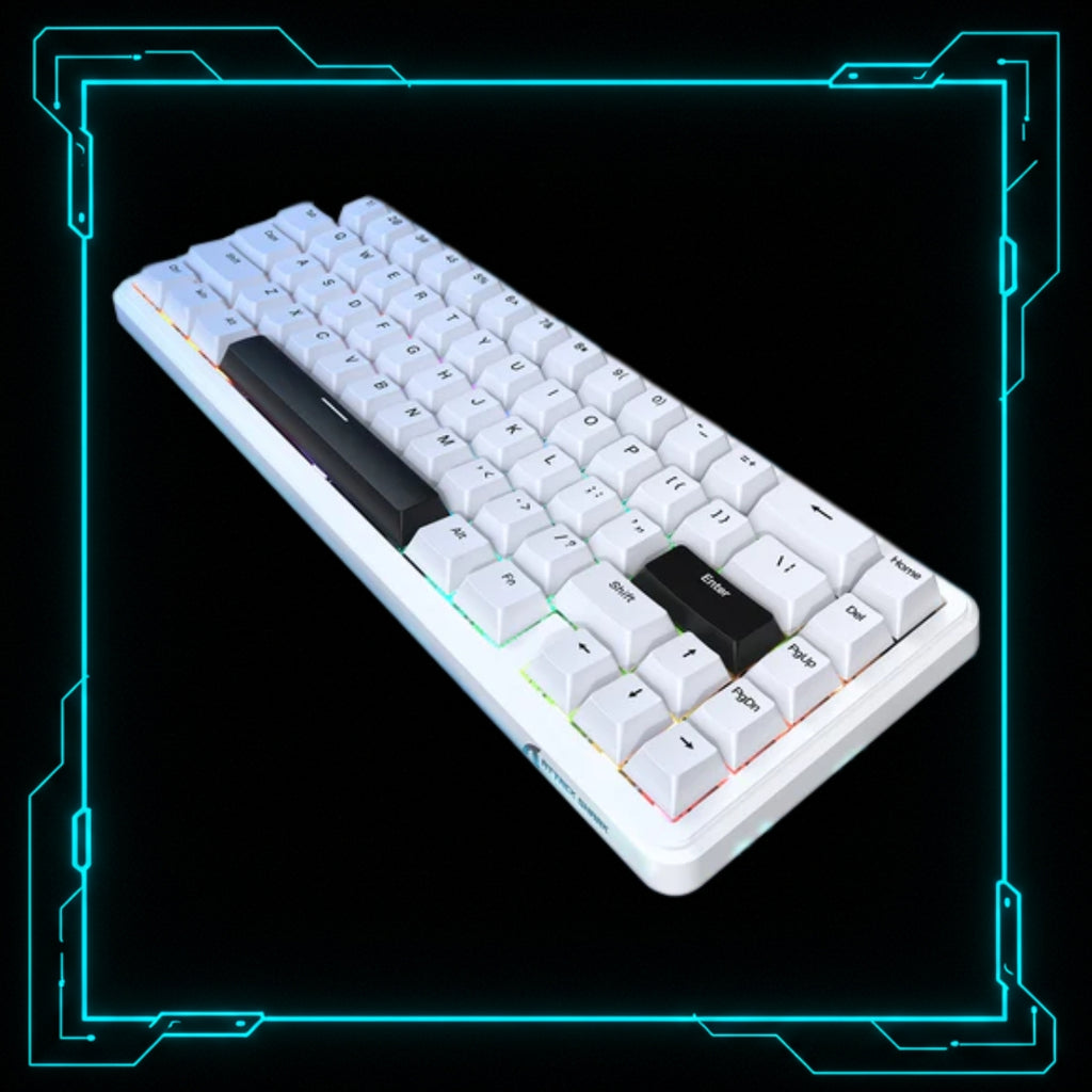 Teclado Mecânico 60 Com Fio RGB - Attack Shark X65 HE