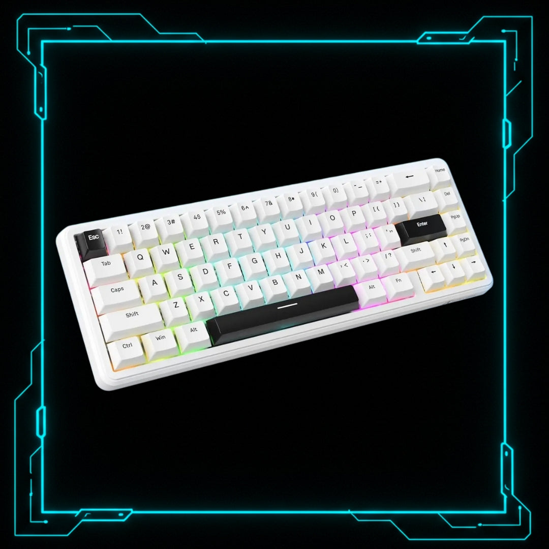 Teclado Mecânico 60 Com Fio RGB - Attack Shark X65 HE
