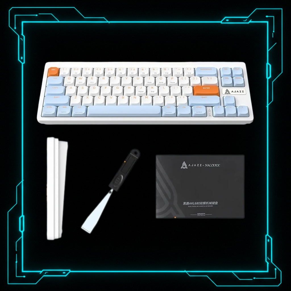 Teclado Mecânico 65 Sem Fio - AJAZZ AKL680