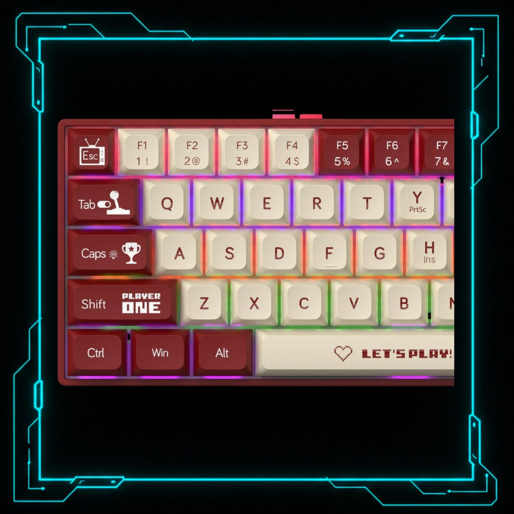 Teclado Mecânico 65 Sem Fio RGB - AJAZZ AK680