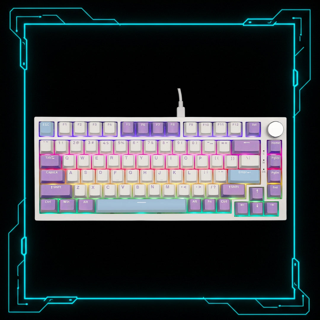 Teclado Mecânico 75 Com Fio RGB - AJAZZ AK820