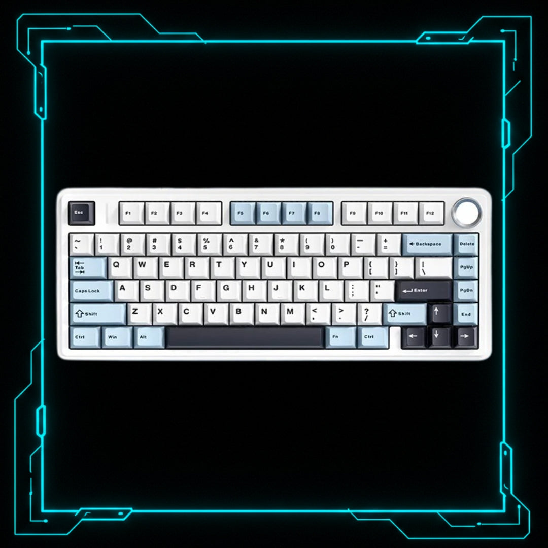 Teclado Mecânico 75 Sem Fio RGB - AULA F75