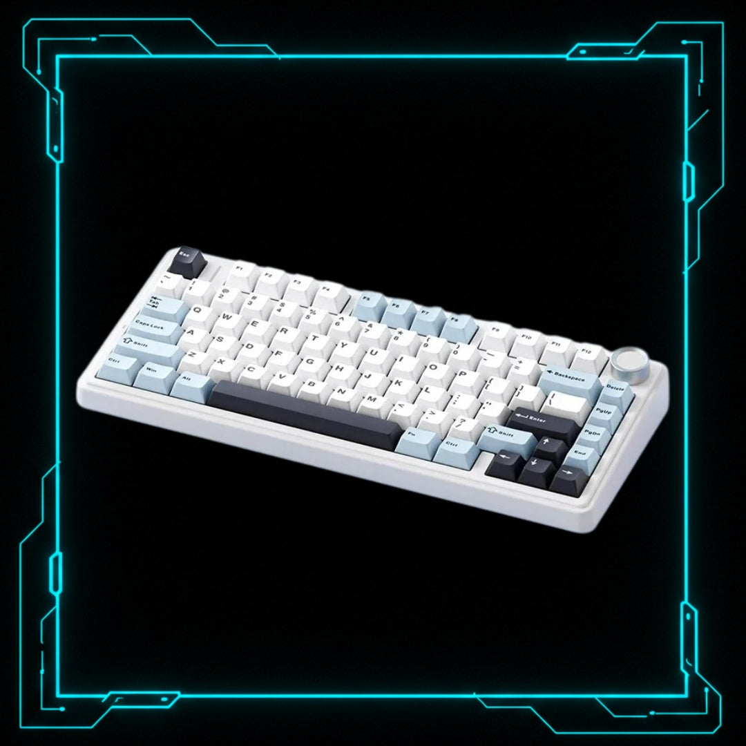 Teclado Mecânico 75 Sem Fio RGB - AULA F75