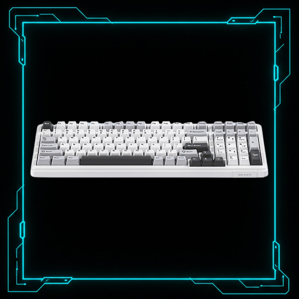 Teclado Mecânico Sem Fio RGB - AULA F99