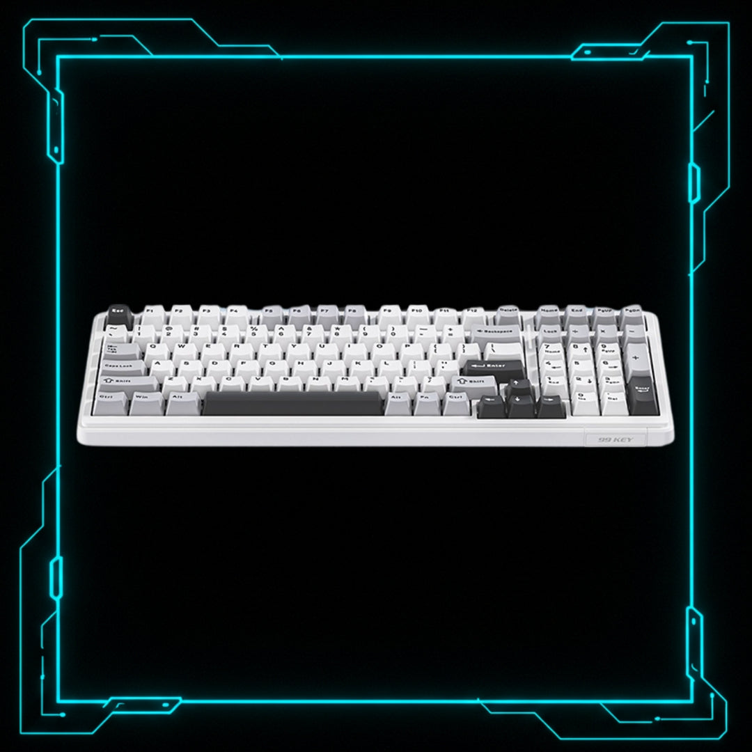 Teclado Mecânico Sem Fio RGB - AULA F99